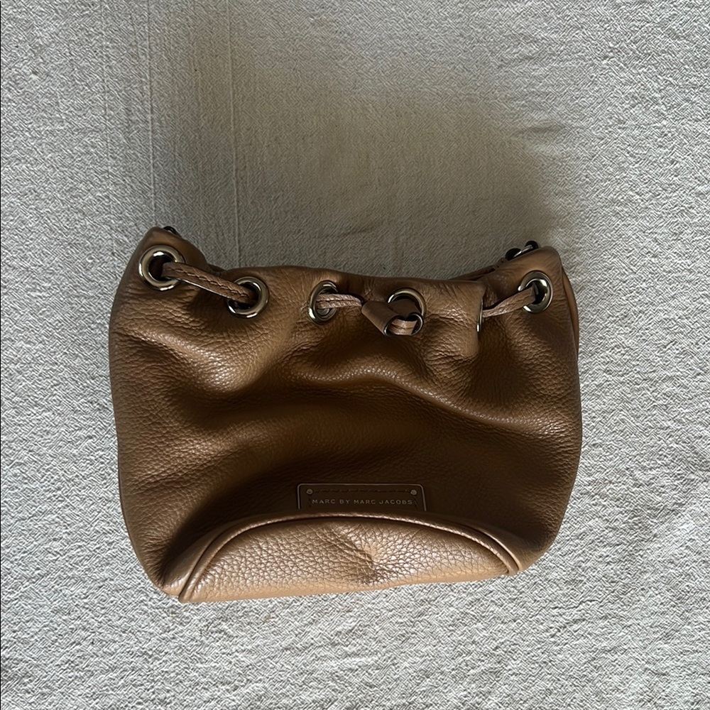 Marc By Marc Jacobs Tan/Brown Leather Mini Bucket bag
